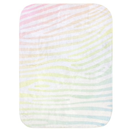 Zebra Print Throw Blanket