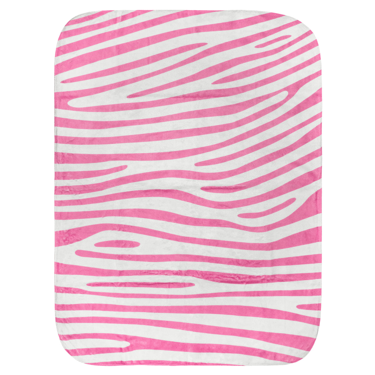 Zebra Print Throw Blanket
