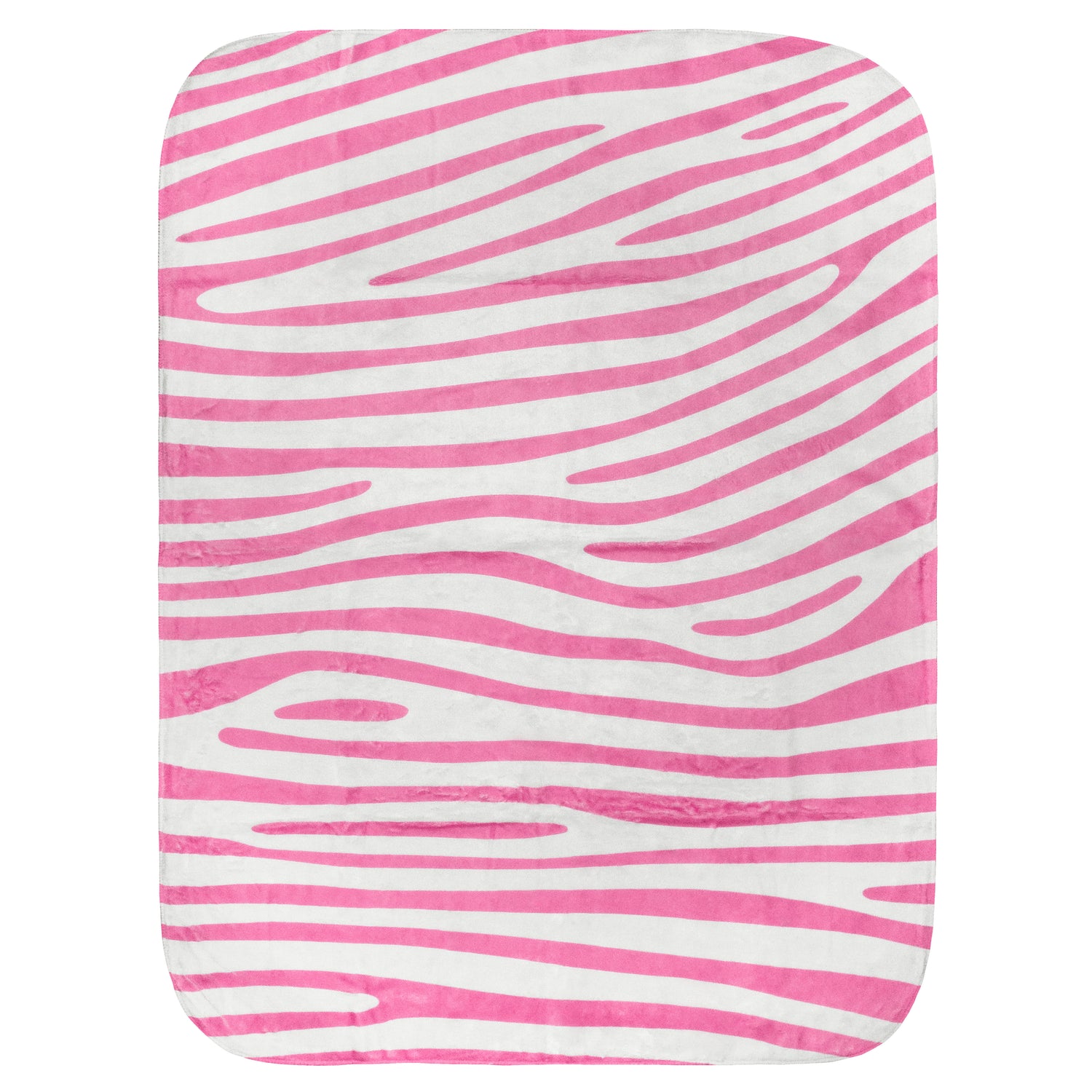Zebra Print Throw Blanket