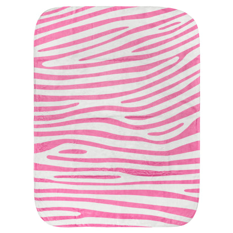Zebra Print Throw Blanket