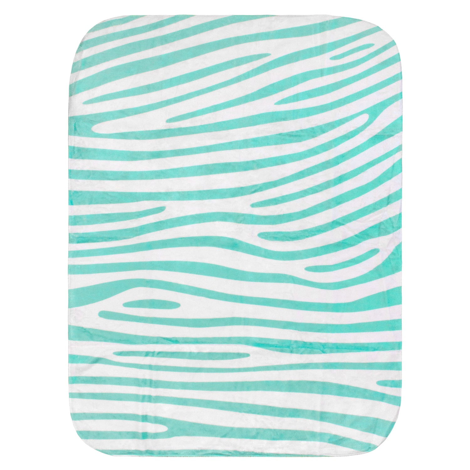 Zebra Print Throw Blanket