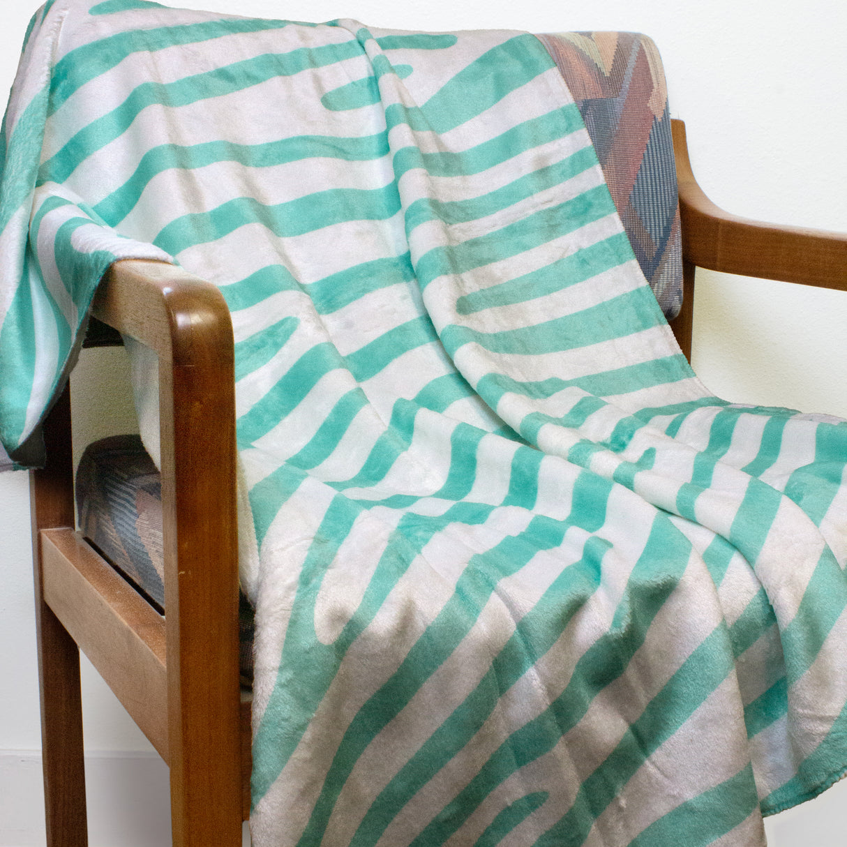 Zebra Print Throw Blanket