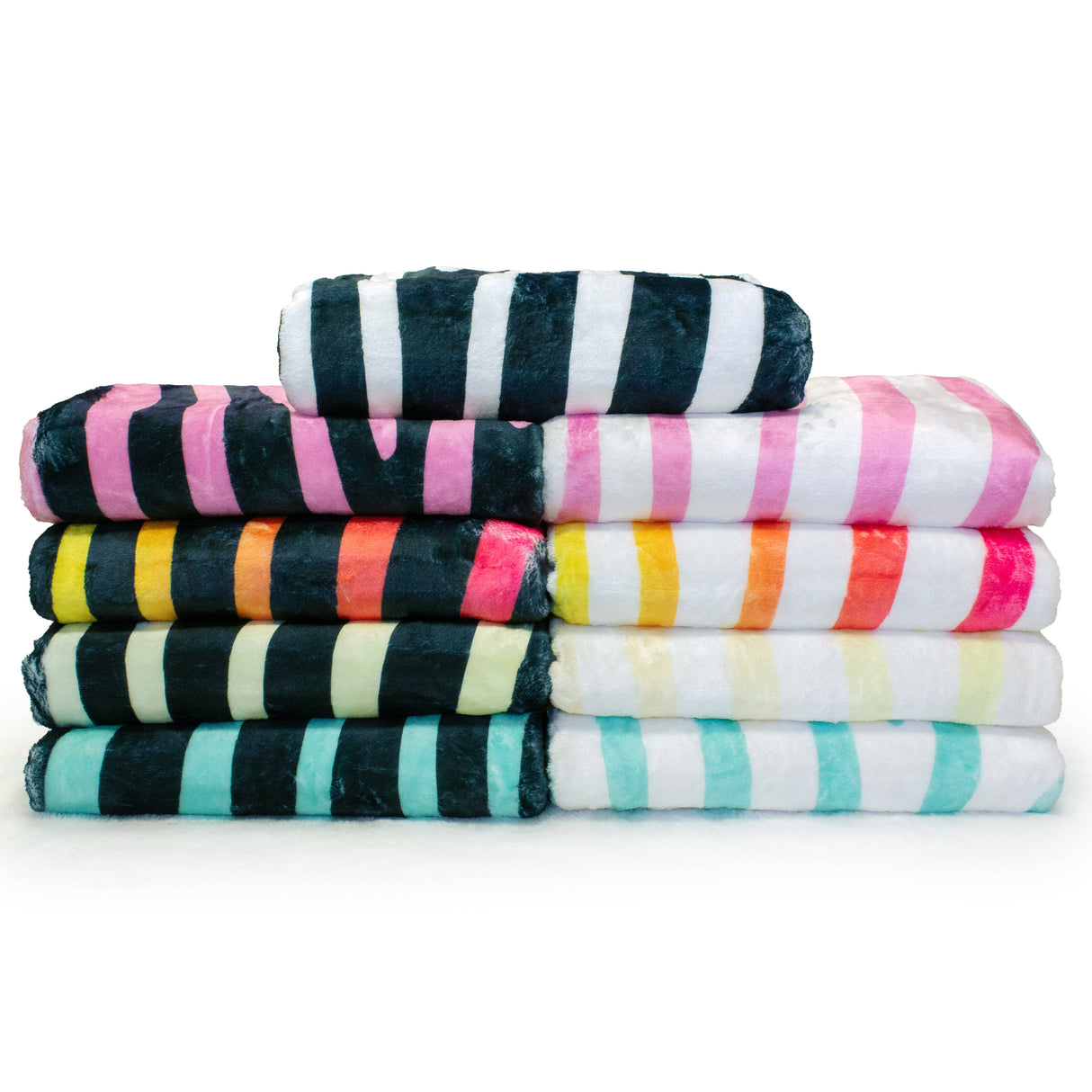 Zebra Print Throw Blanket