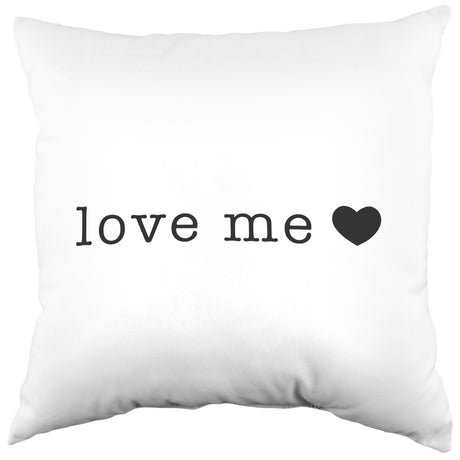 Love Me Kiss Me Decorative Pillow - 2 Sizes