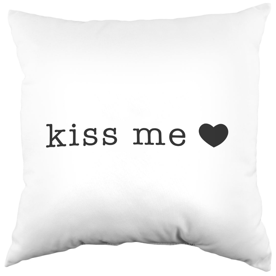 Love Me Kiss Me Decorative Pillow - 2 Sizes