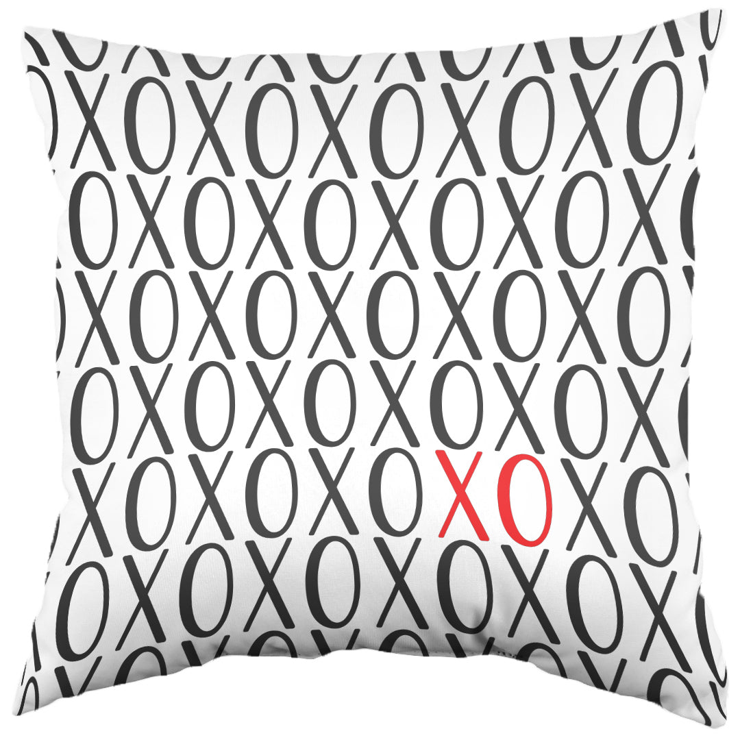 XO Pattern Decorative Pillow - 2 Sizes