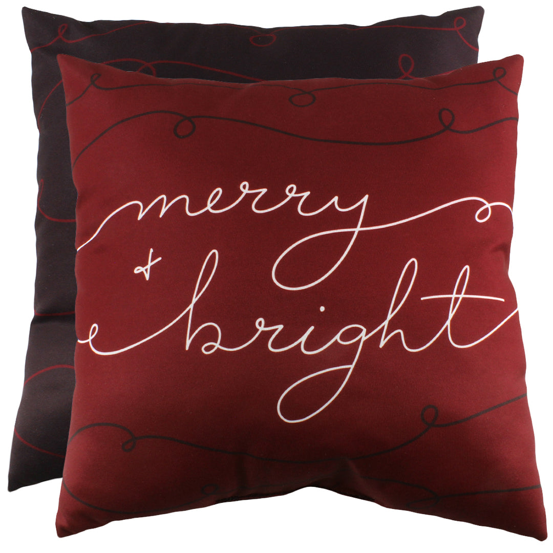 Merry and Bright Pillow