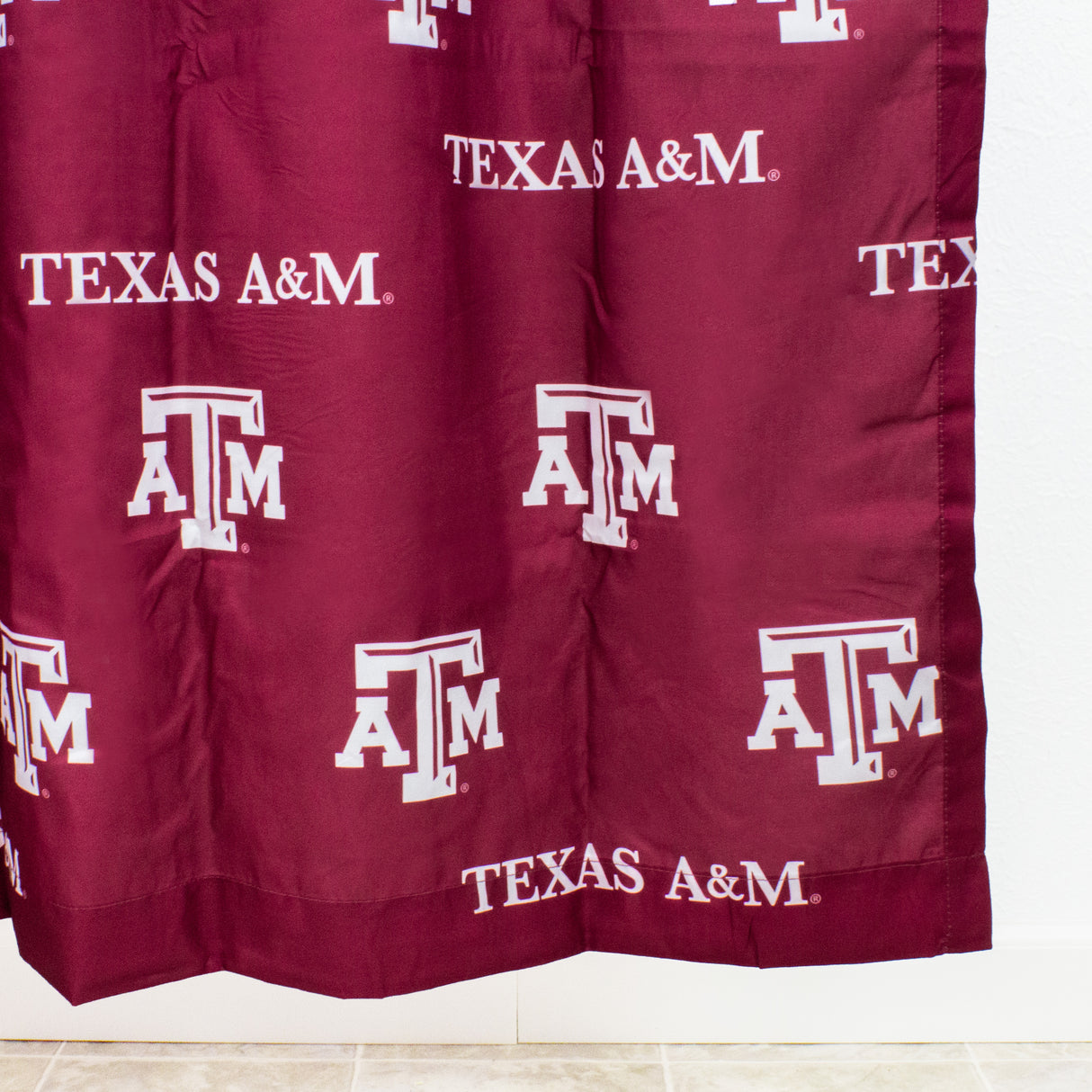 Texas A&M Aggies Shower Curtain Cover