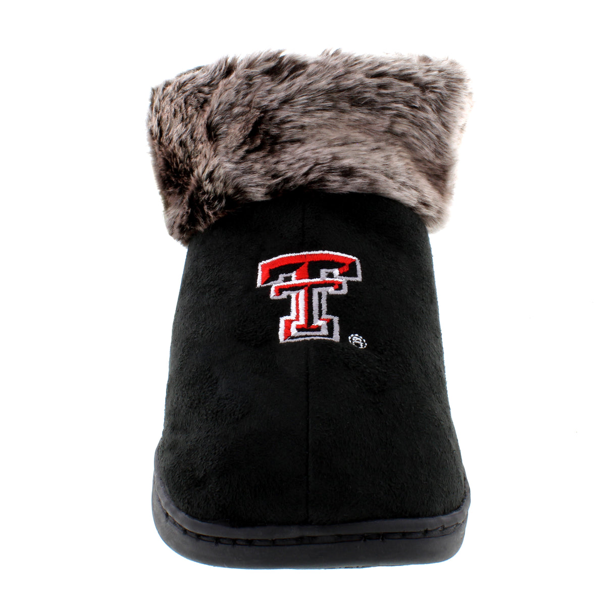 Texas Tech Red Raiders Faux Sheepskin Furry Top Slipper