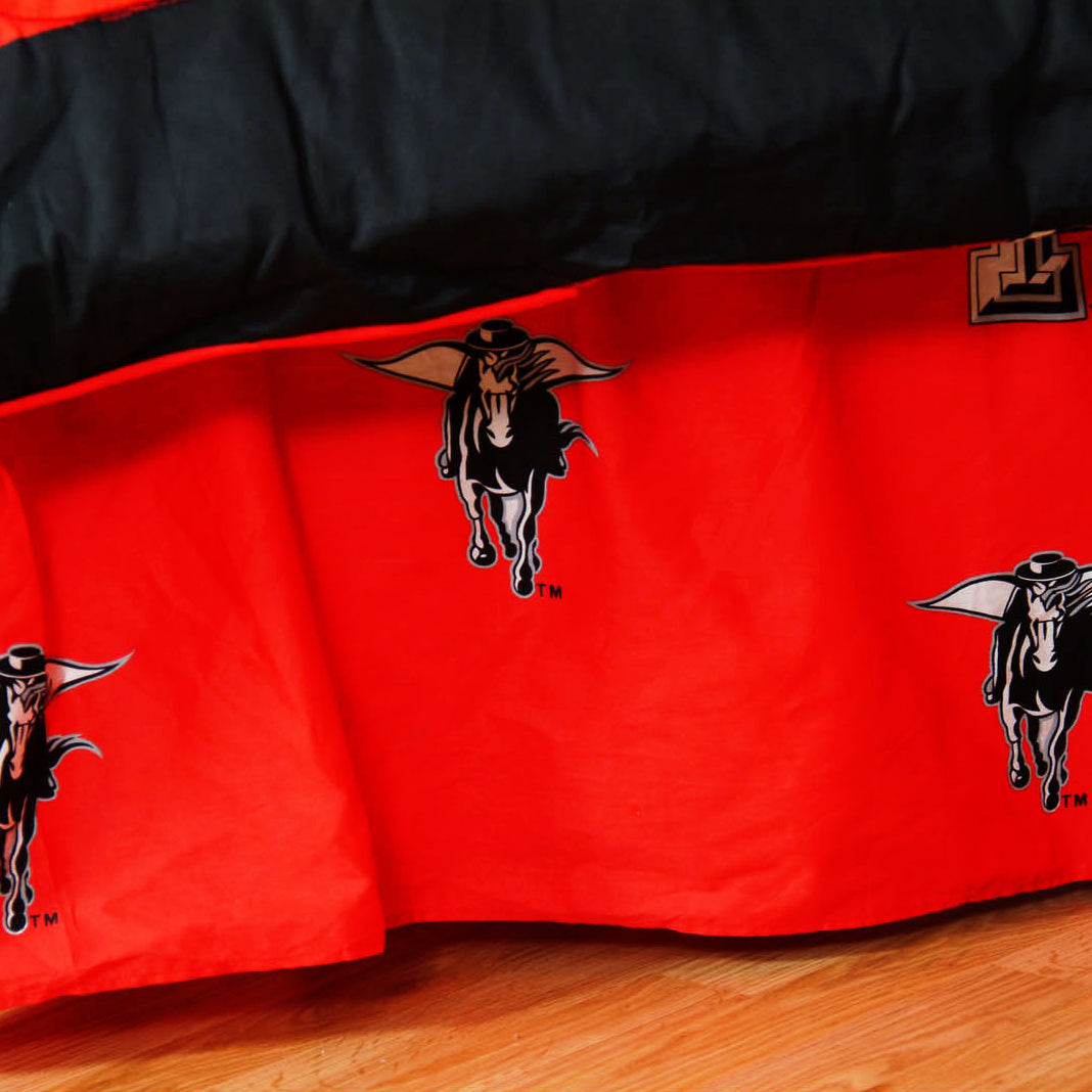 Texas Tech Red Raiders Dust Ruffle