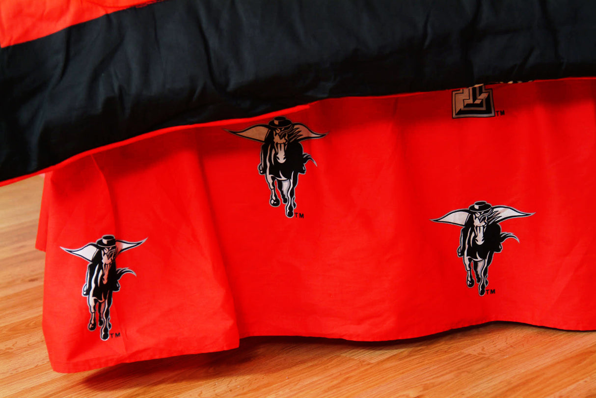 Texas Tech Red Raiders Dust Ruffle