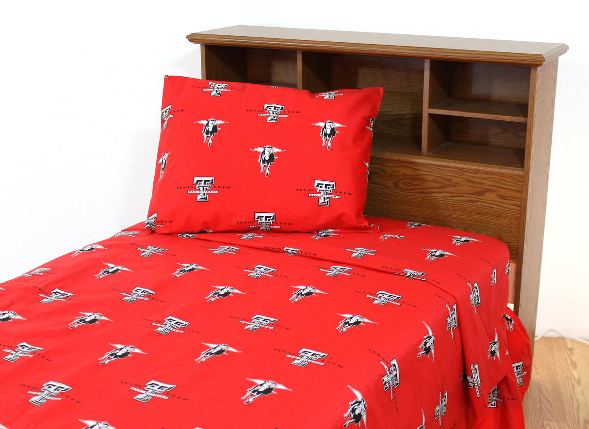 Texas Tech Red Raiders Sheet Set