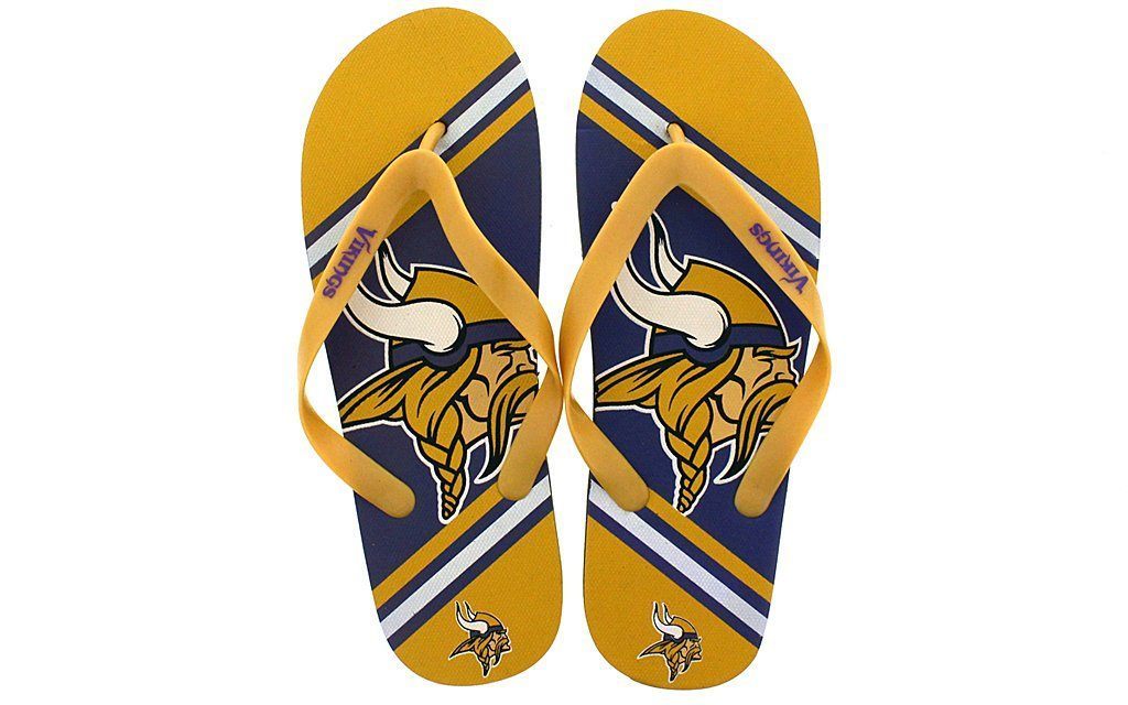 Minnesota vikings best sale flip flops