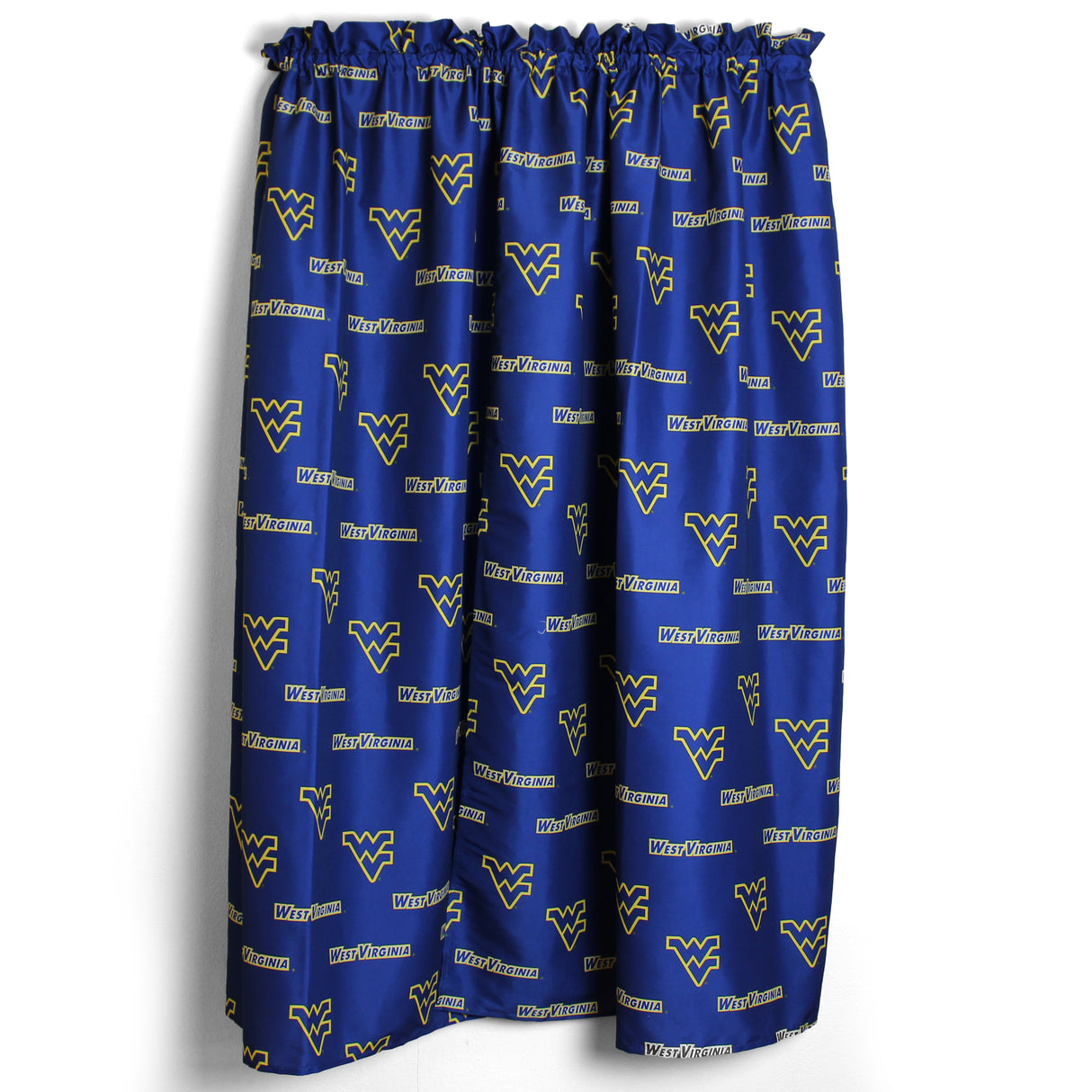 West Virginia Mountaineers Curtain Panels - 63" or 84"