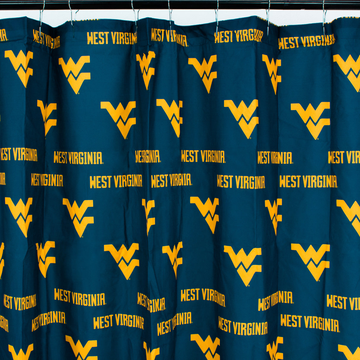 West Virginia Mountaineers Shower Curtain Cover