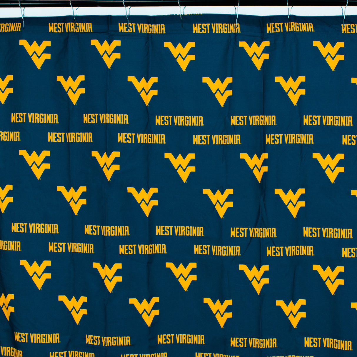 West Virginia Mountaineers Shower Curtain Cover
