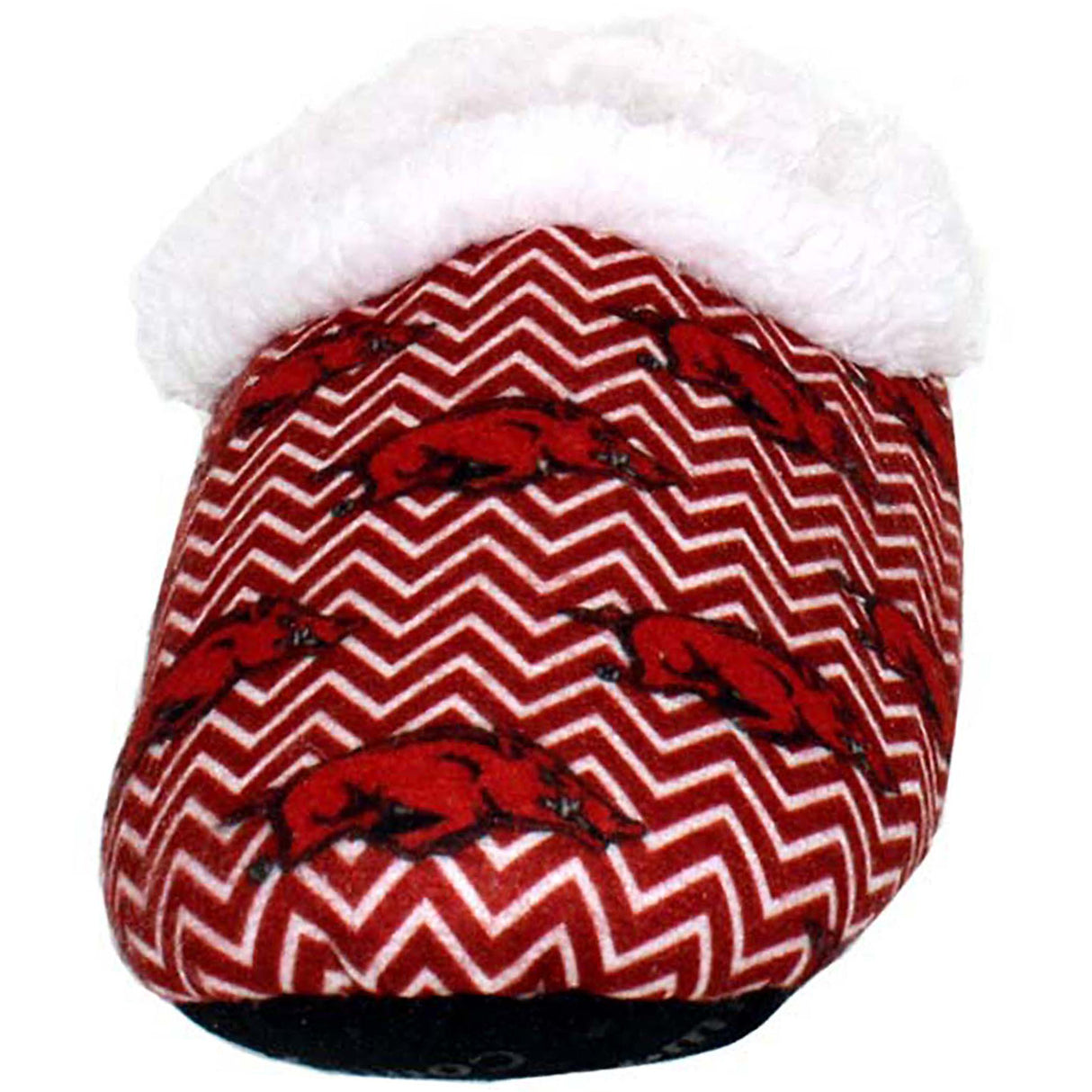 Arkansas Razorbacks Chevron Slip On Slippers