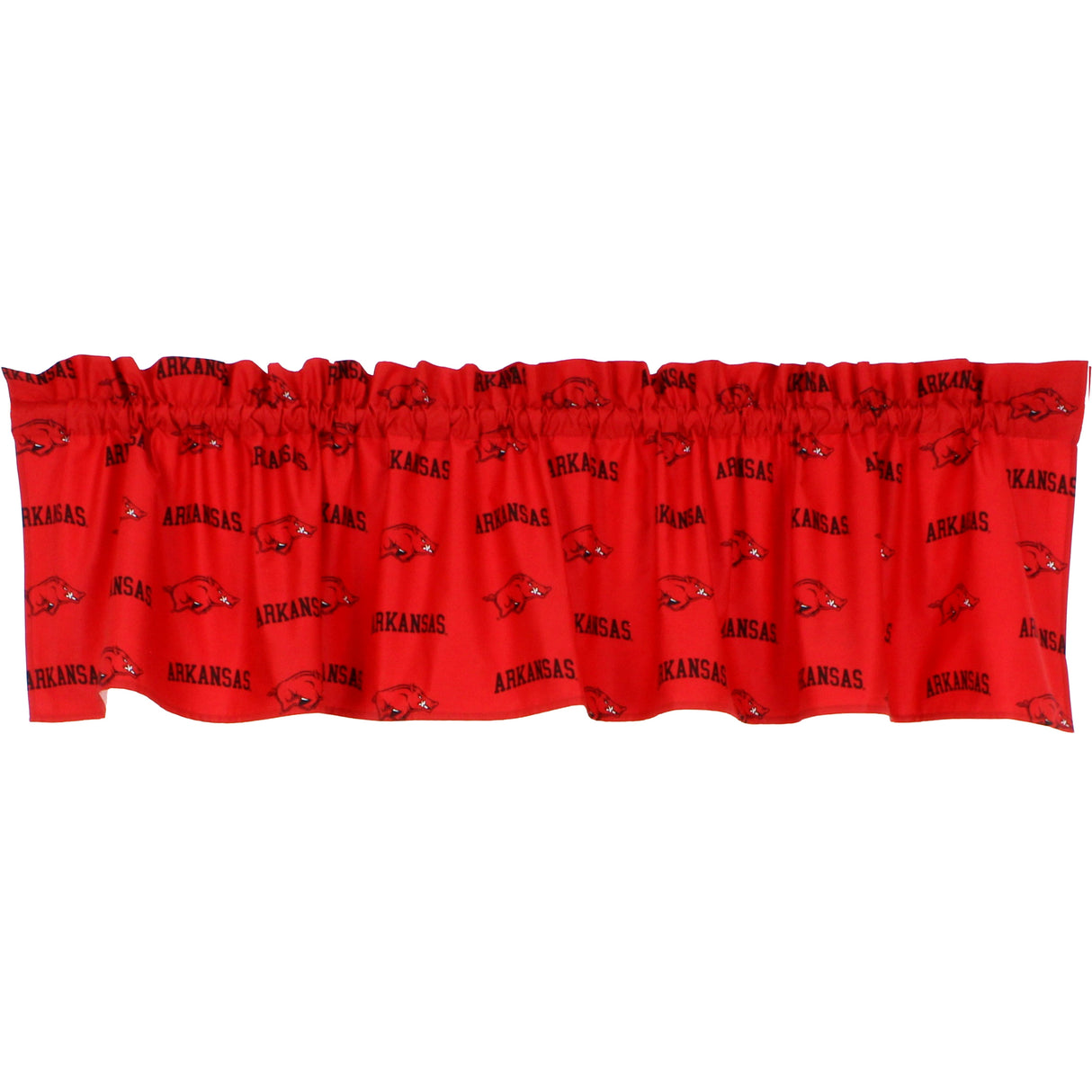 Arkansas Razorbacks Curtain Valance