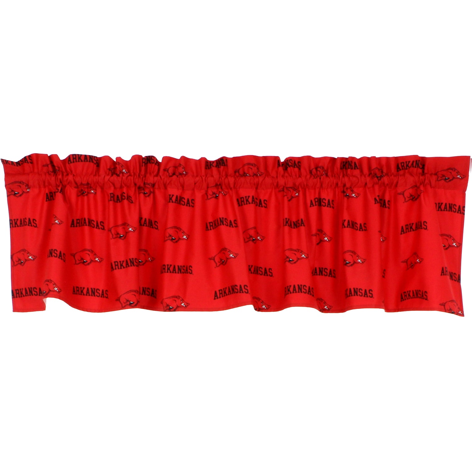 Arkansas Razorbacks Curtain Valance