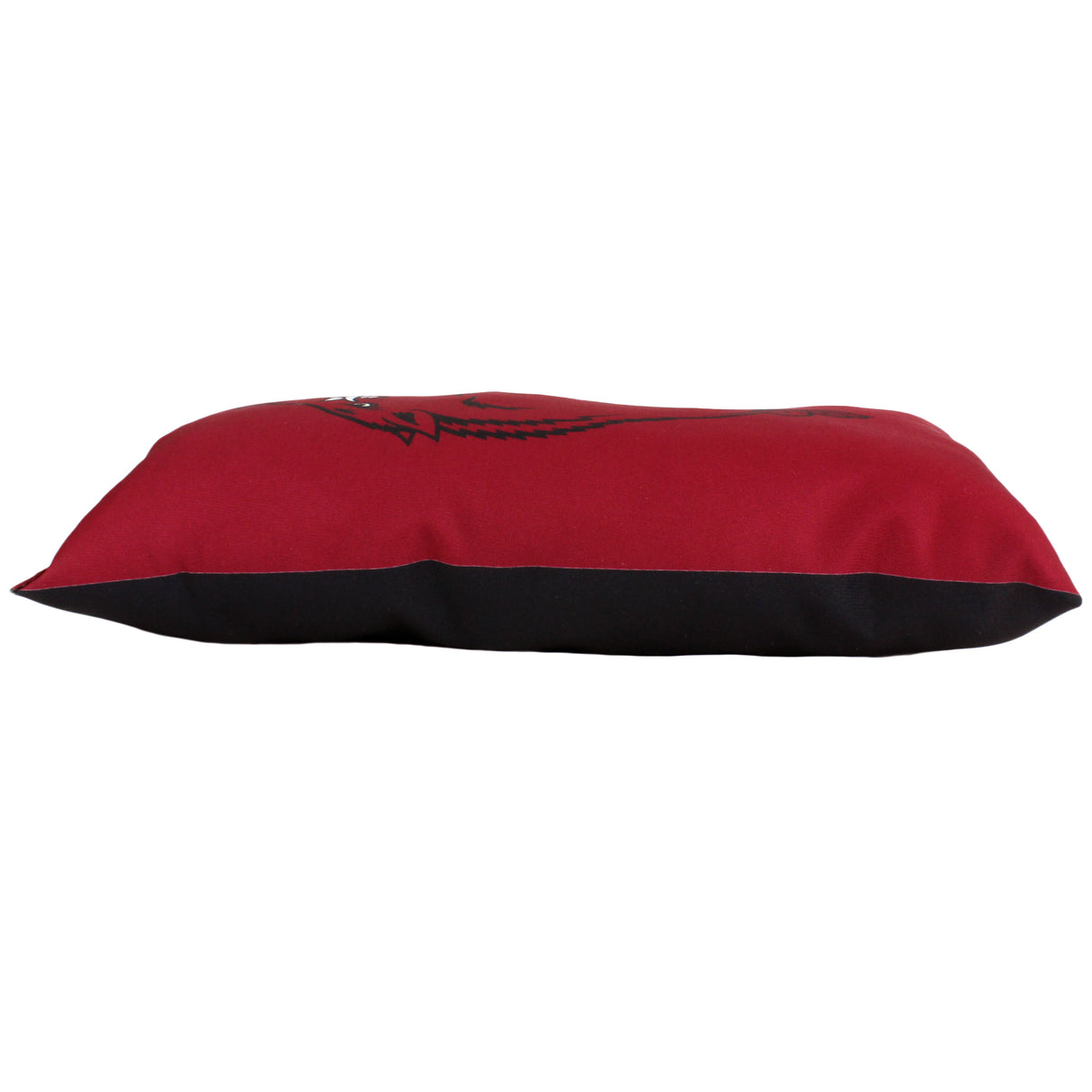 Arkansas Razorbacks 2 Sided Bolster Travel Pillow, 16" x 6", Made in the USA