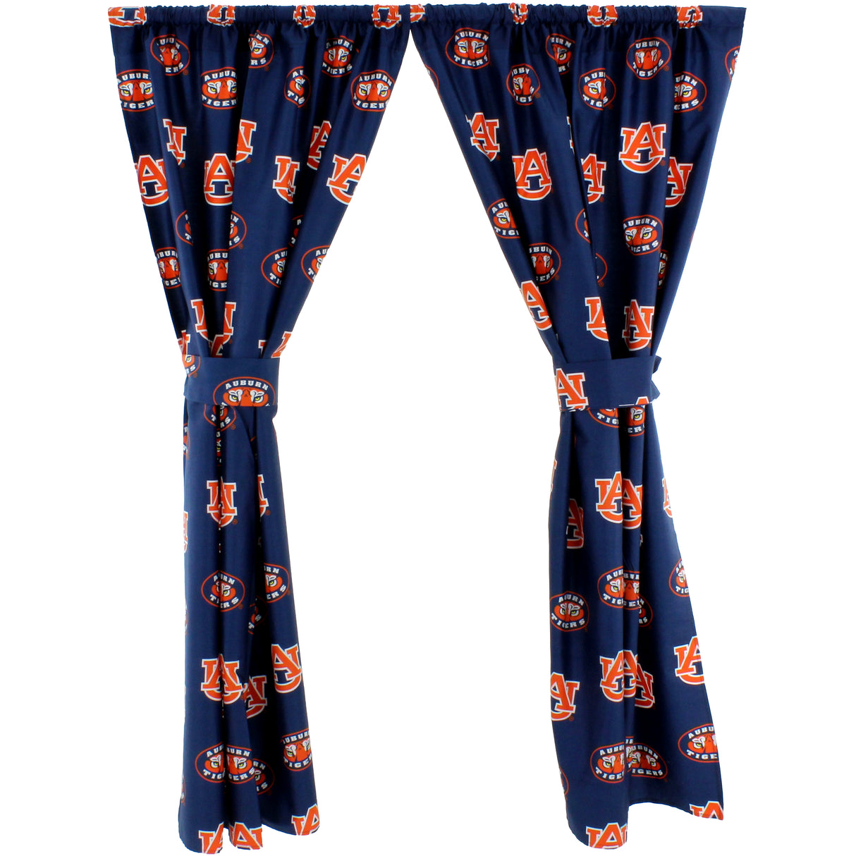 Auburn Tigers Curtain Panels - 63" or 84"
