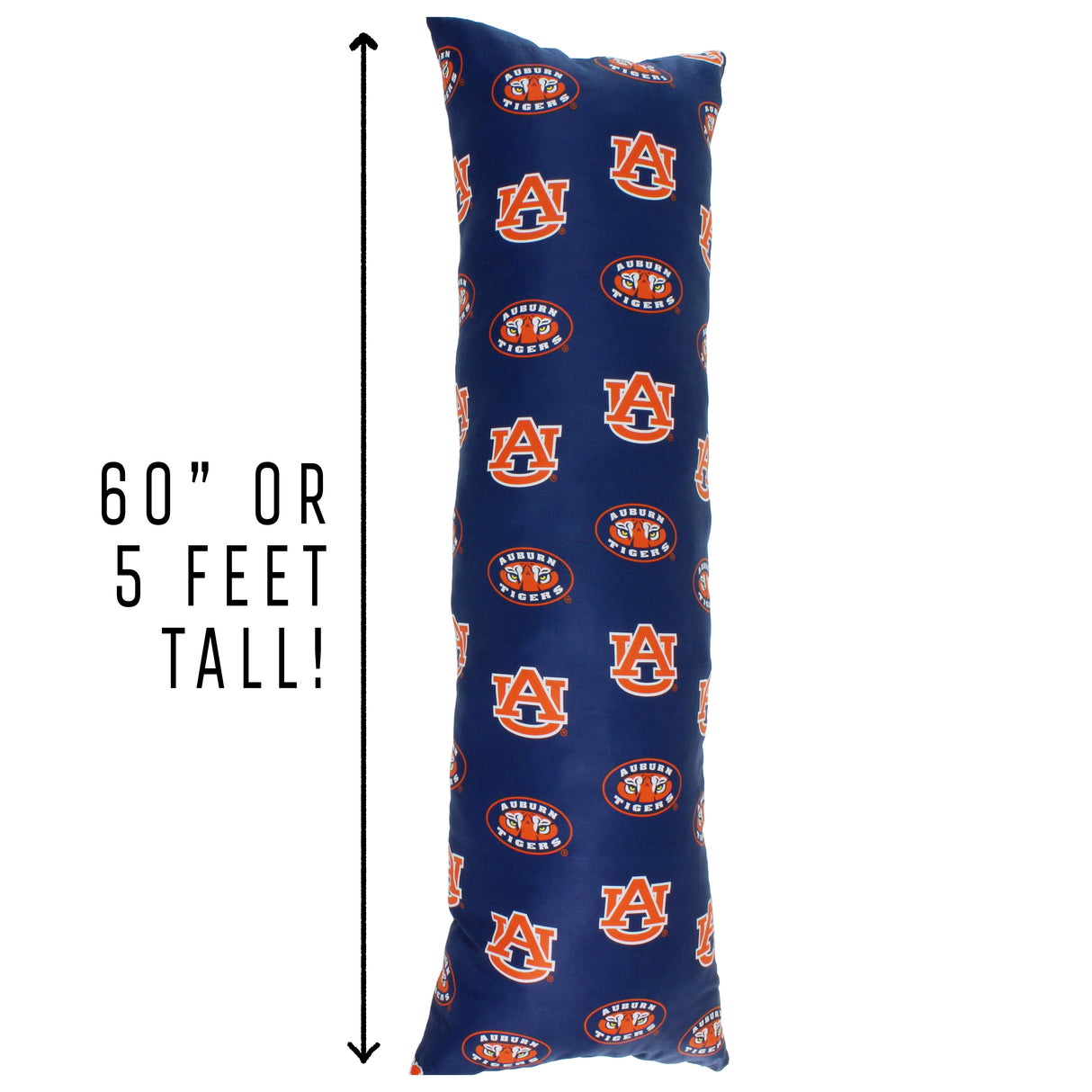 Auburn Tigers Body Pillow