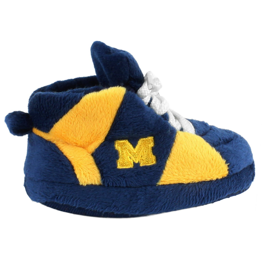 Michigan Wolverines Baby Slippers