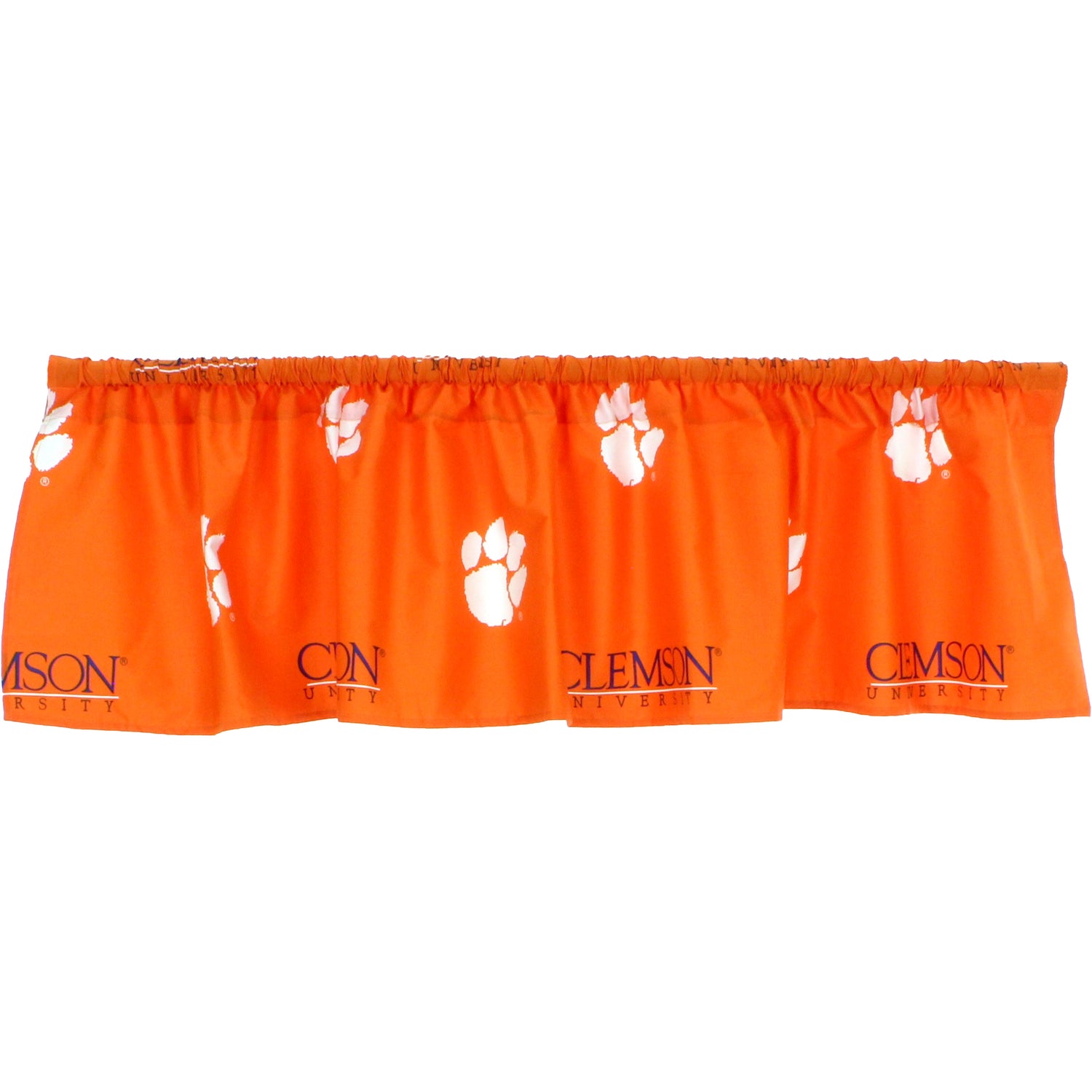 Clemson Tigers Curtain Valance