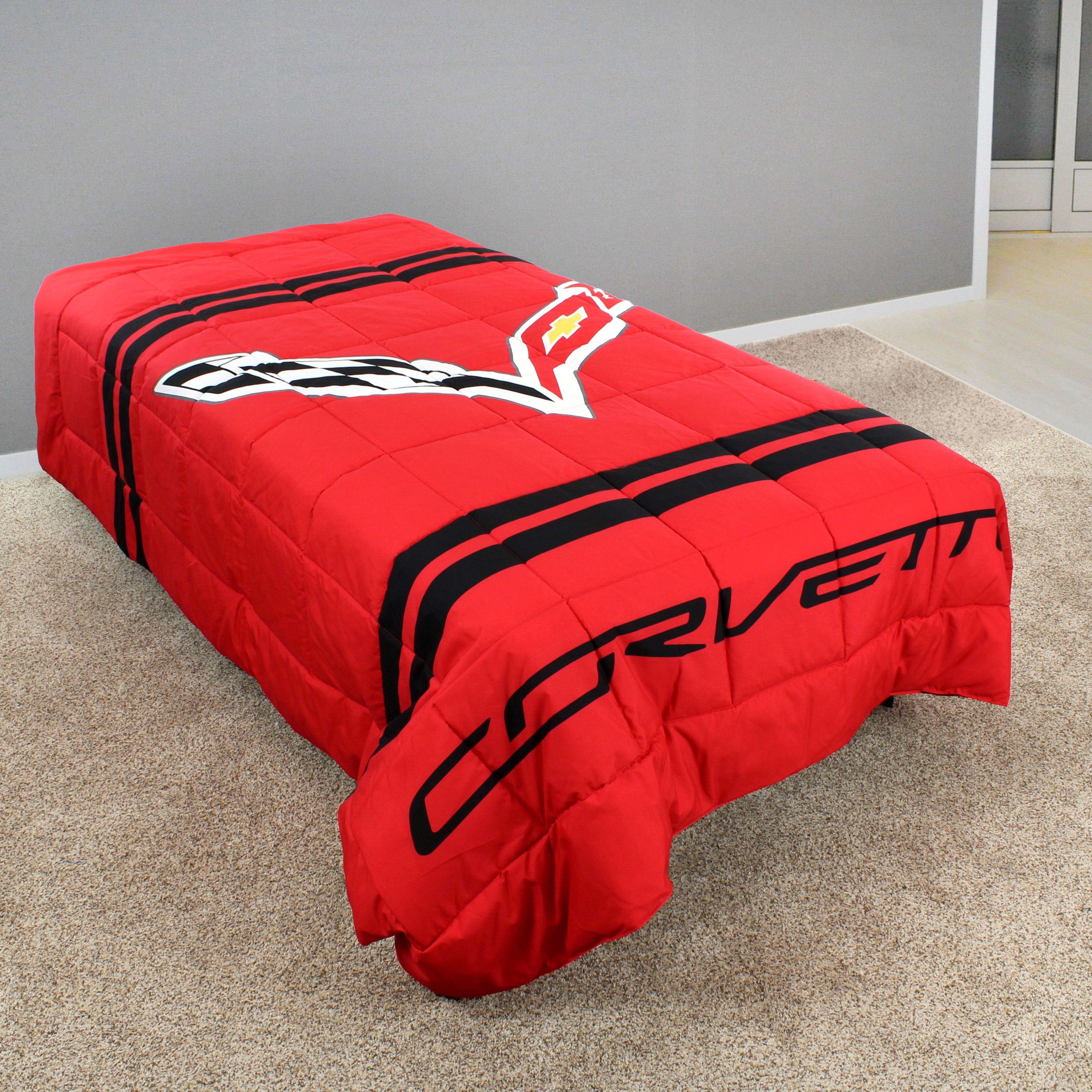 Corvette Reversible Comforter, Twin, Full or Queen – Everything
