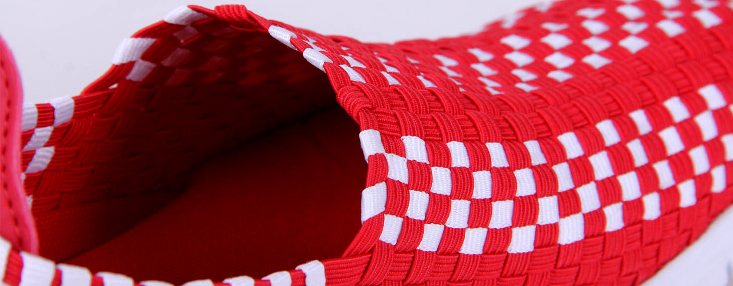 Oklahoma Sooners Woven Colors Comfy Slip On Shoes