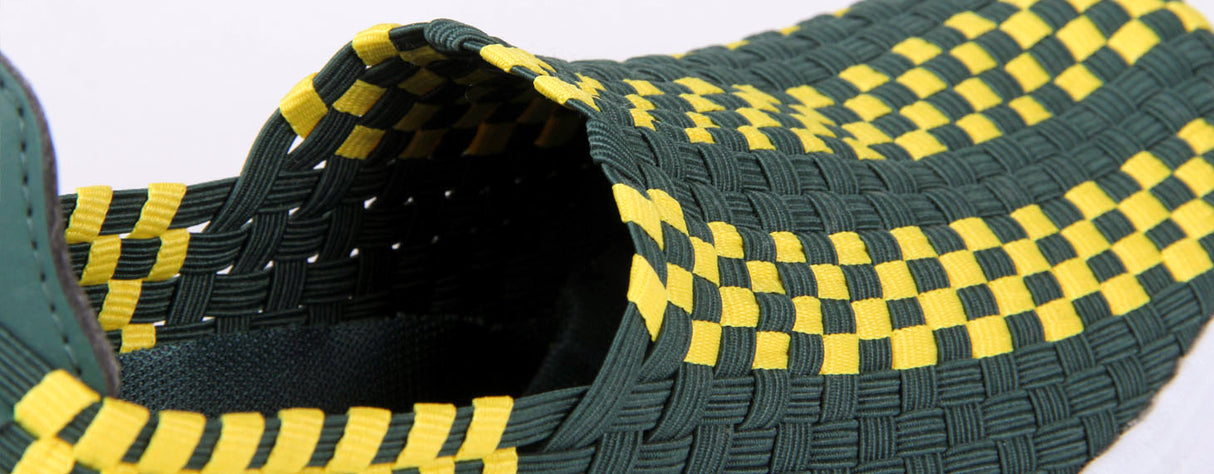 Oregon Ducks Woven Colors Comfy Slip On Shoes