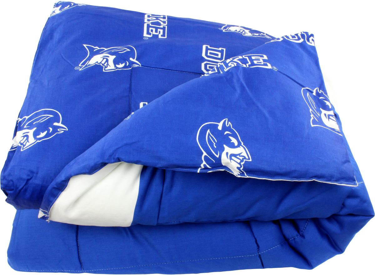 Duke Blue Devils Reversible Cotton Comforter Set Everything Comfy