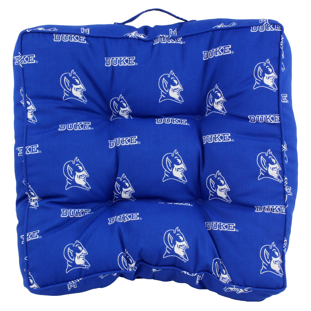 Duke Blue Devils Floor Pillow or Pet Bed, 24" x 24" Square