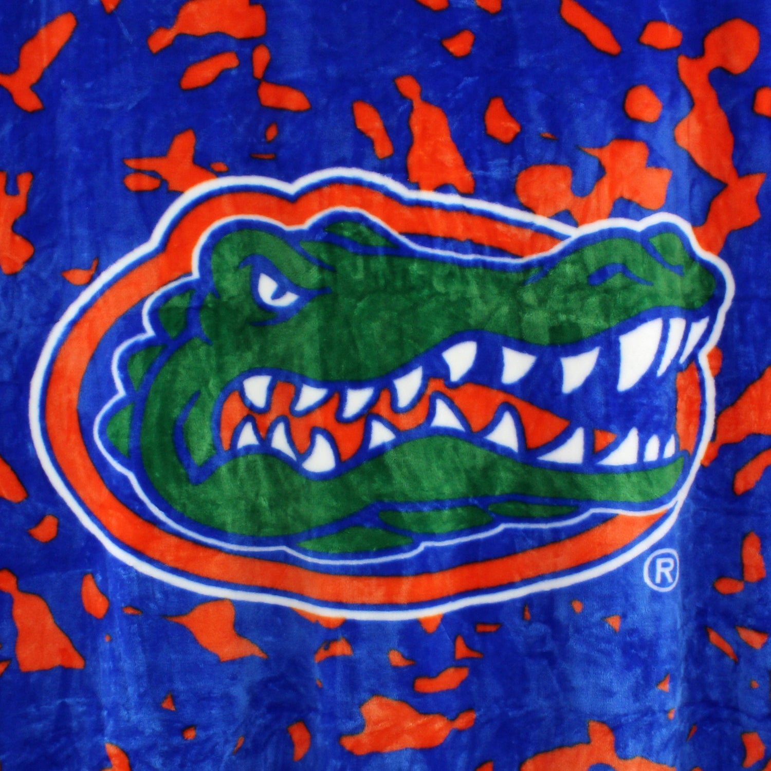 Florida Gators Plush Throw Blanket, Bedspread, 86" x 63"