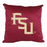 Florida State Seminoles 2 Sided Decorative Pillow, 16" x 16", Made in the USA