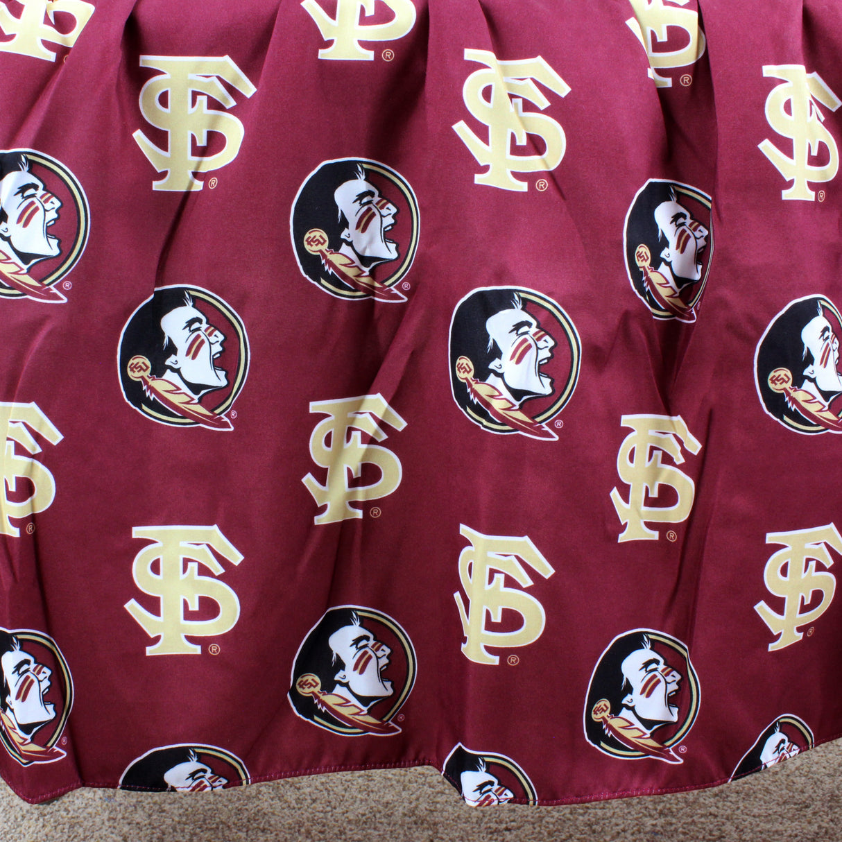 Florida State Seminoles Dust Ruffle