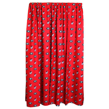 Georgia Bulldogs Curtain Panels - 63" or 84"