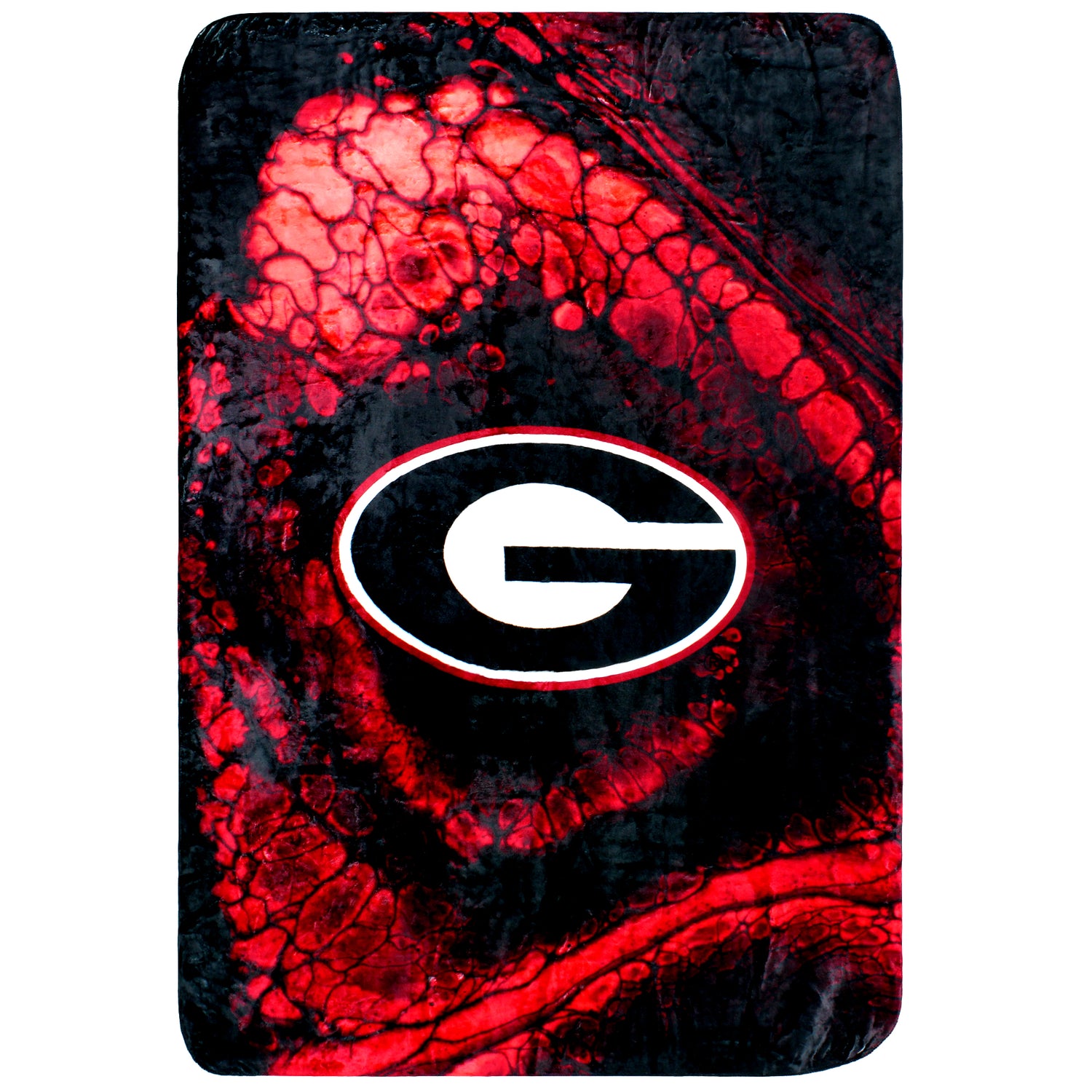 Georgia Bulldogs Sublimated Soft Throw Blanket