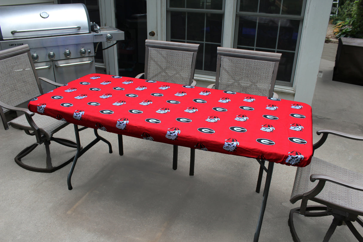Alabama Crimson Tide Fitted Table Cover / Tablecloth: 3 Sizes Available