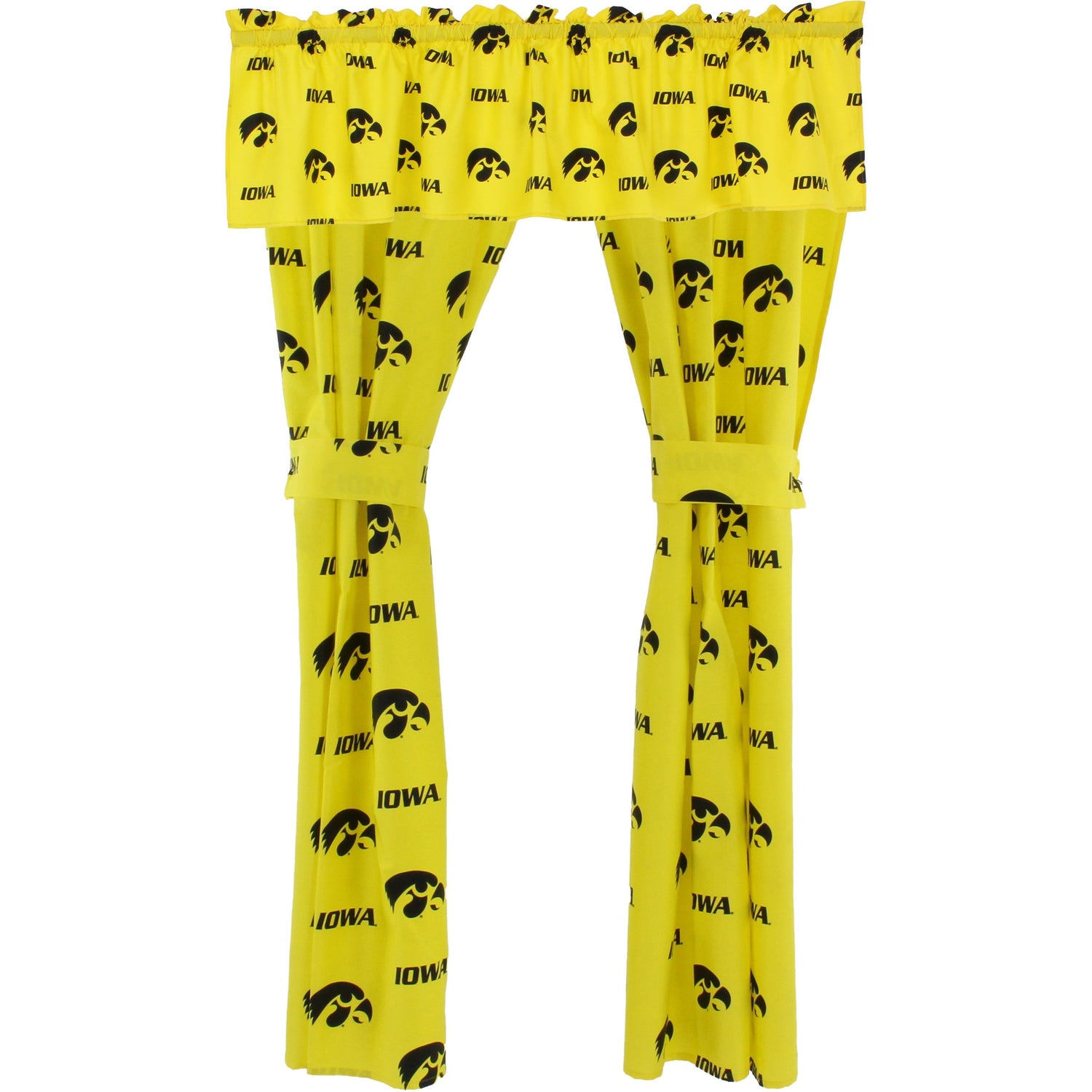 Iowa Hawkeyes Curtain Valance