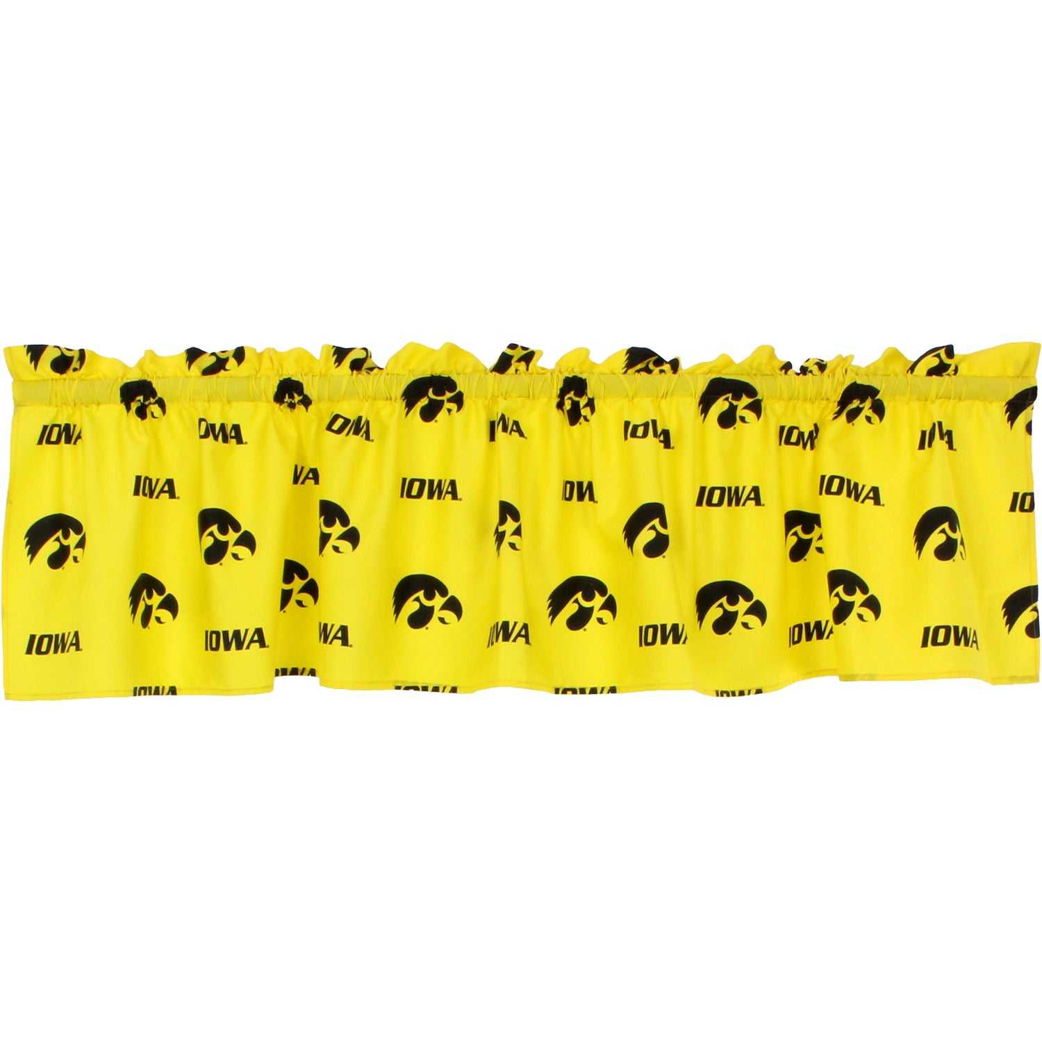 Iowa Hawkeyes Curtain Valance