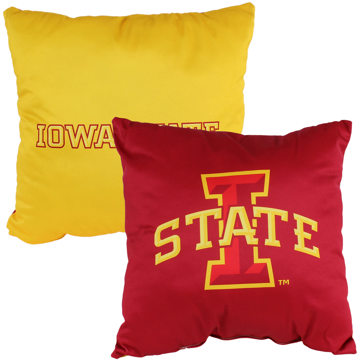 Iowa State Cyclones 2 Sided Decorative Pillow, 16" x 16", Made in the USA