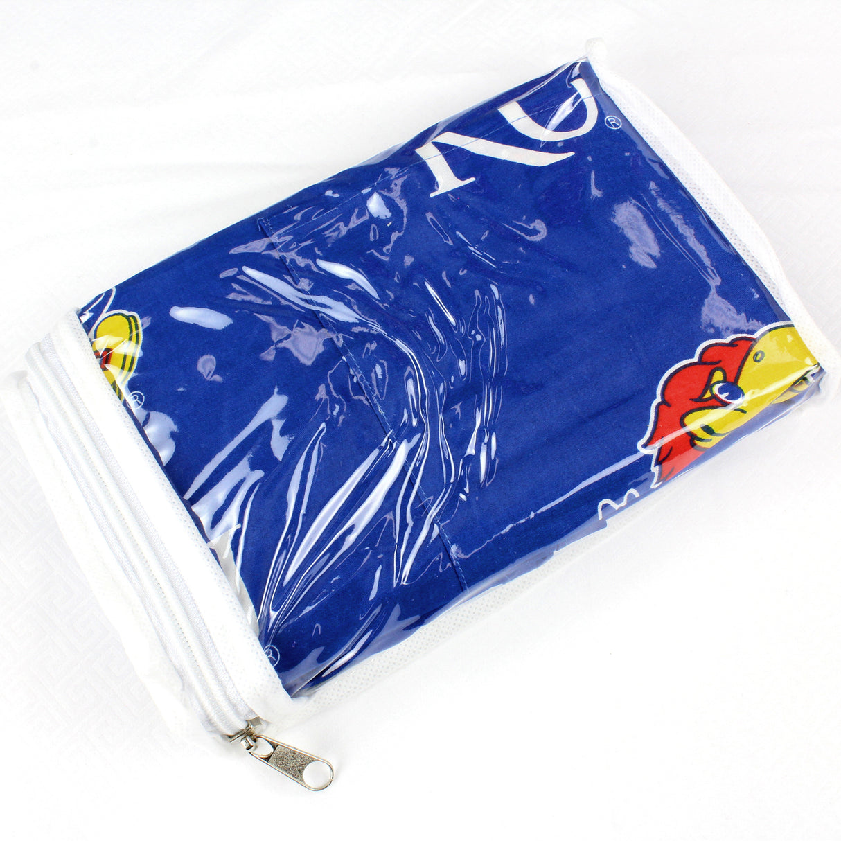 Kansas Jayhawks Grilling Tailgating Apron with 9" Pocket, Adjustable