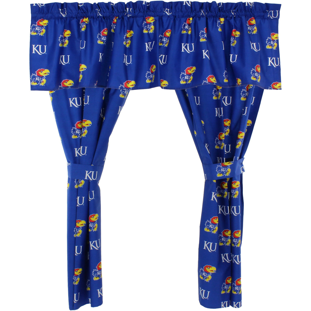 Kansas Jayhawks Curtain Valance