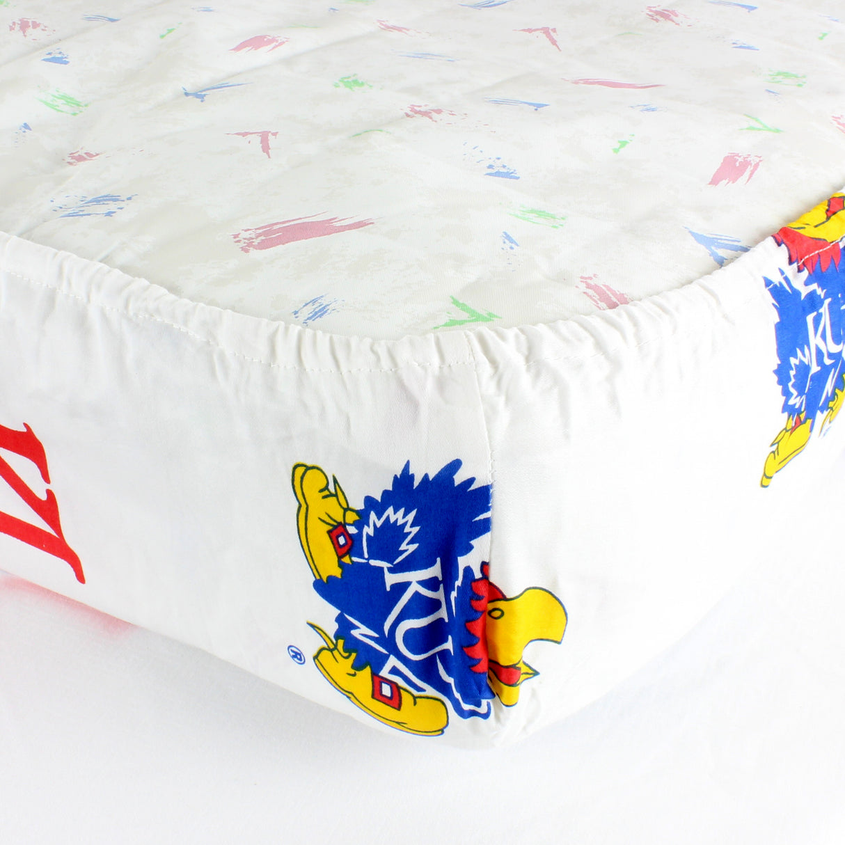 Kansas Jayhawks Baby Crib Fitted Sheet