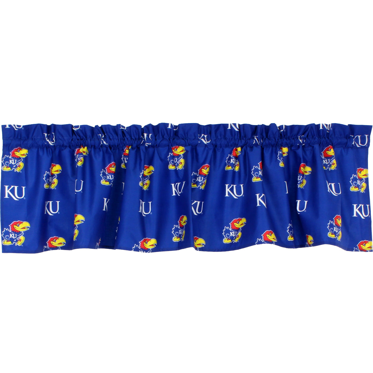 Kansas Jayhawks Curtain Valance