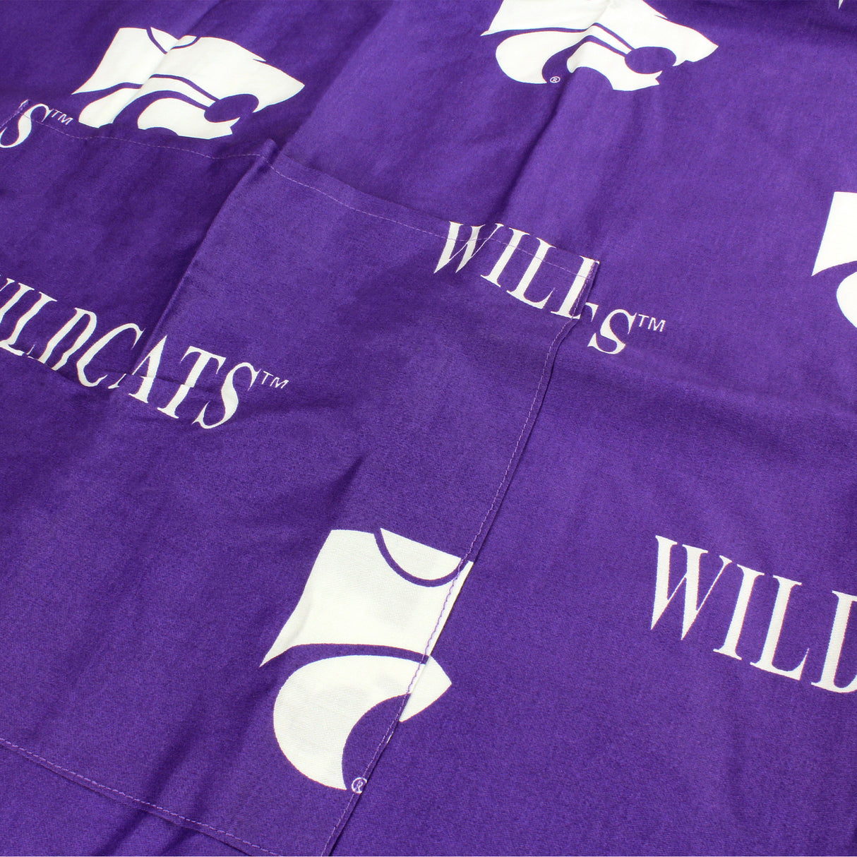 Kansas State Wildcats Grilling Tailgating Apron with 9" Pocket, Adjustable