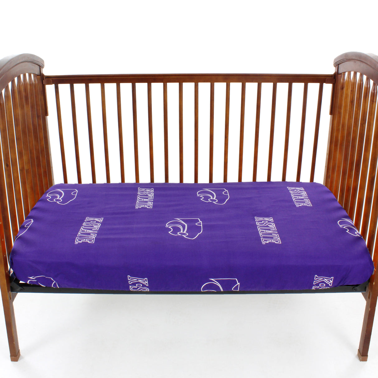 Kansas State Wildcats Baby Crib Fitted Sheet
