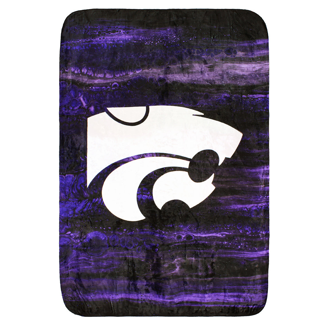 Kansas State Wildcats Sublimated Soft Throw Blanket