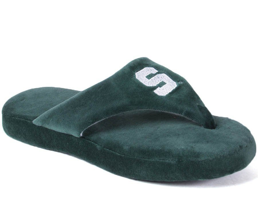 Michigan State Spartans Comfy Feet Flip Flop Slippers